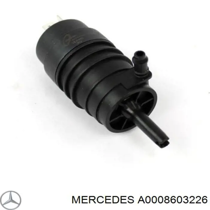 Bomba de agua limpiaparabrisas, delantera Mercedes A0008603226 precio, desde 11,35 EUR