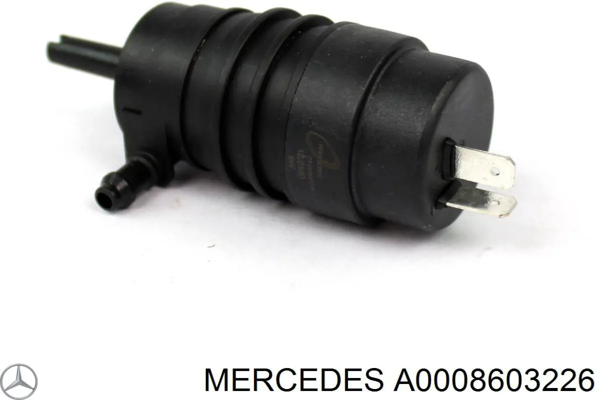 Comprar A0008603226 Mercedes Bomba de agua limpiaparabrisas, delantera