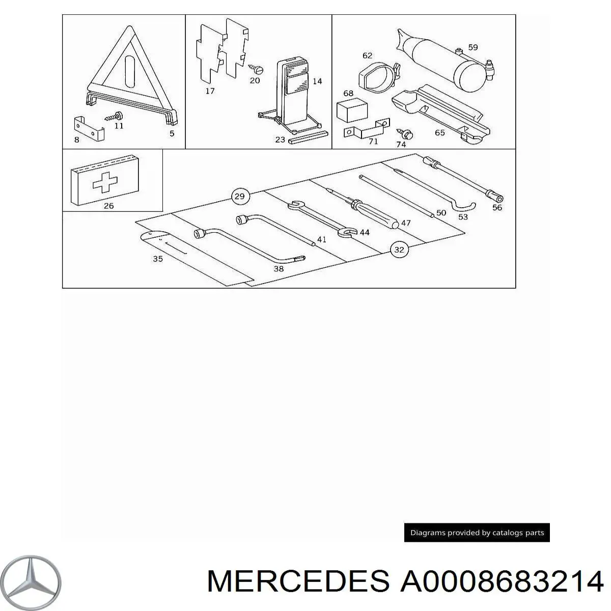 A0008683214 Mercedes