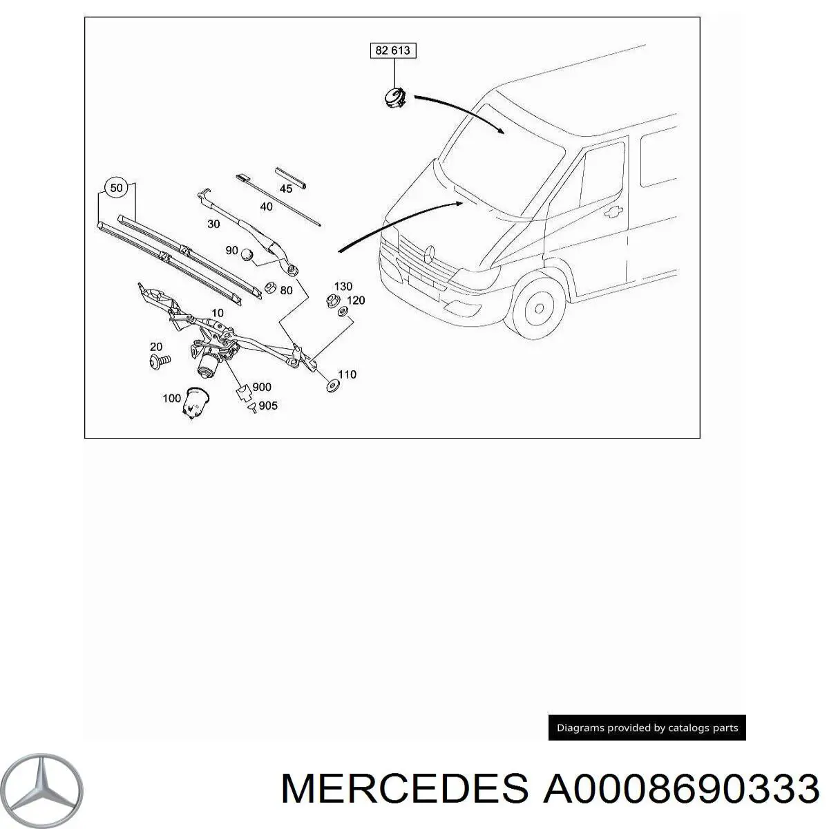 Soporte de inyector de lavafaros Mercedes A0008690333 precio, desde 17,73 EUR