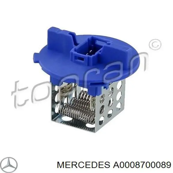 A0008700089 Mercedes resistencia de calefacción