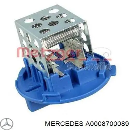 Resistencia de Ventilador Mercedes A0008700089 precio, desde 13,39 EUR