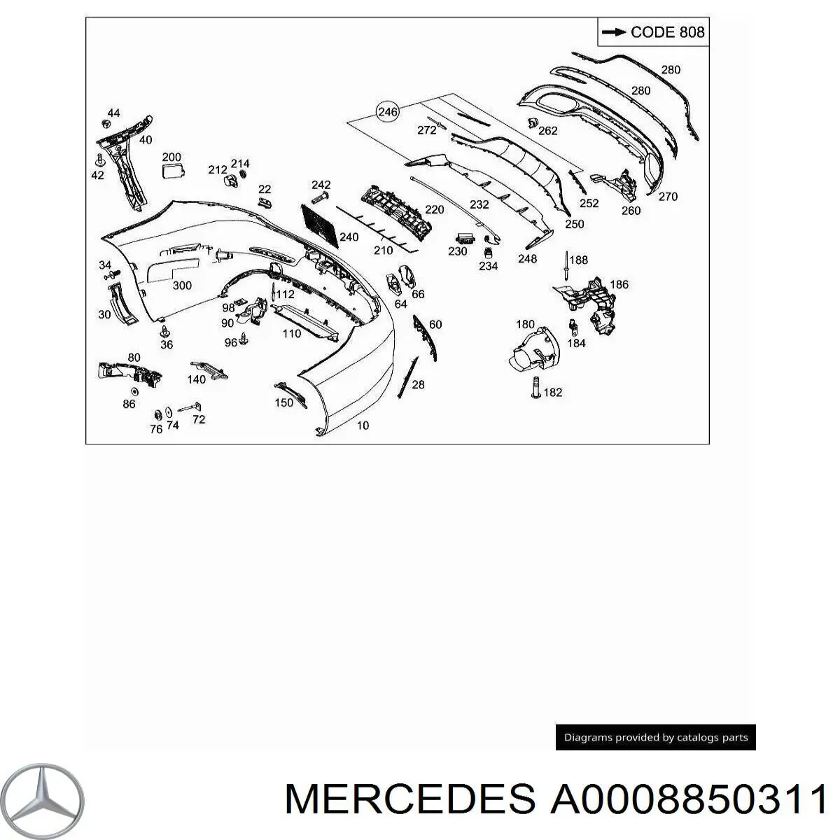 0008850311 Mercedes