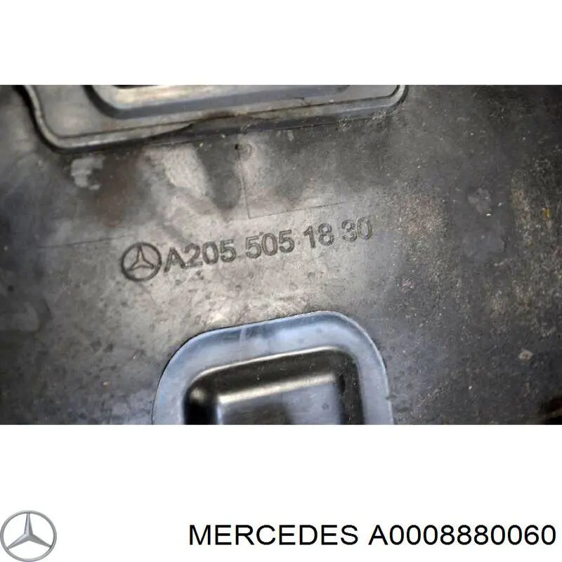 Comprar A0008880060 Mercedes Soporte del emblema de la parrilla del radiador