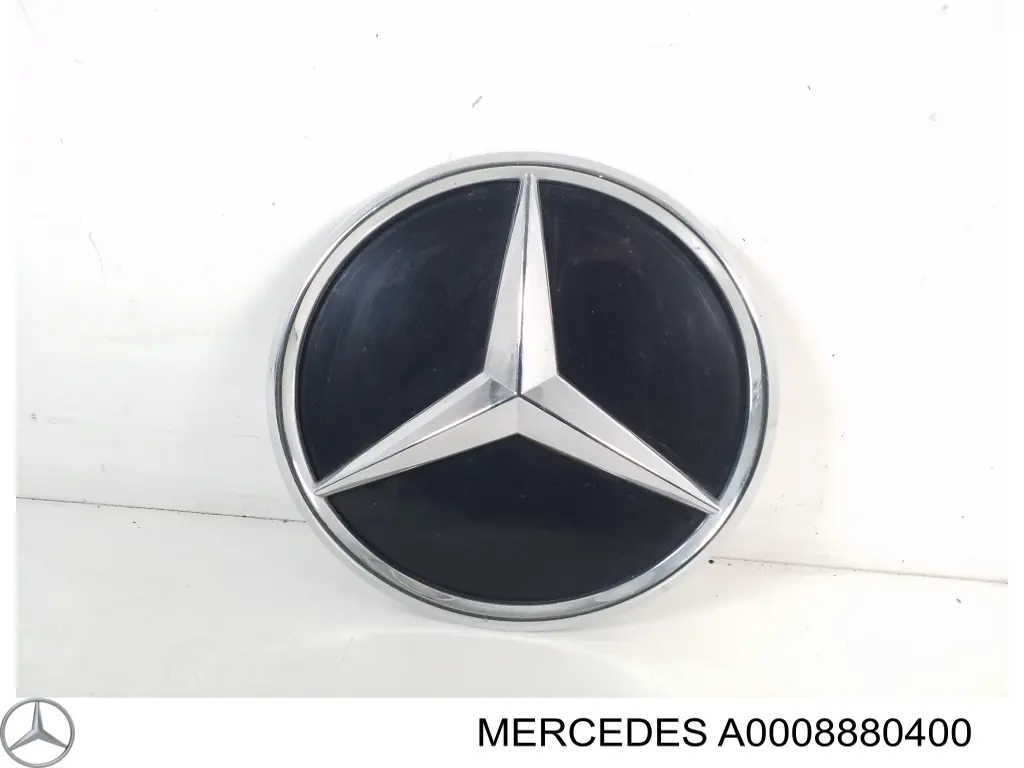 A0008880400 Mercedes Emblema de la parrilla del radiador
