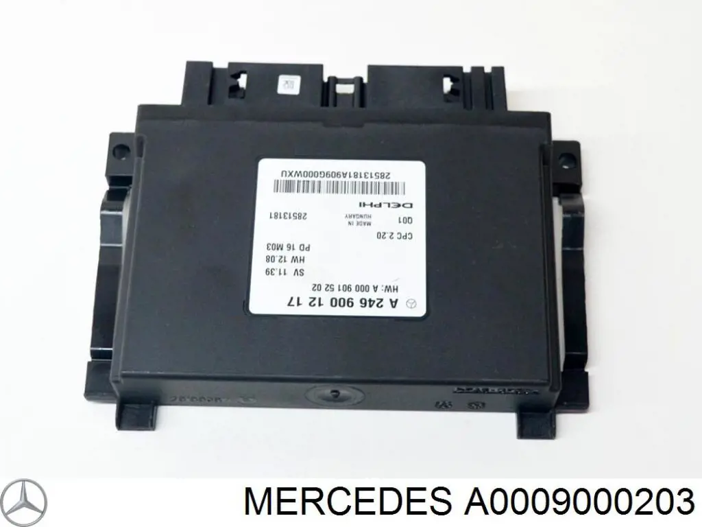 A0009000203 Mercedes Módulo de control electrónico de la transmisión automática