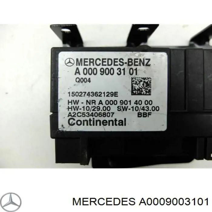 A0009003101 Mercedes módulo de control de bomba de combustible