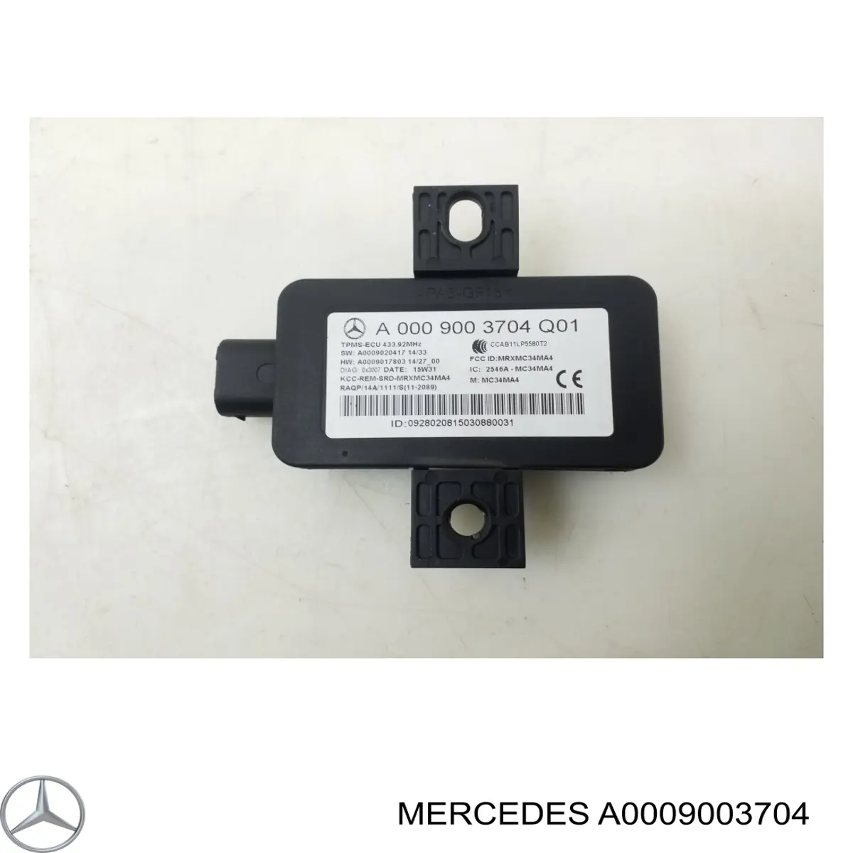 Comprar A0009003704 Mercedes Unidad de control de presión de neumáticos