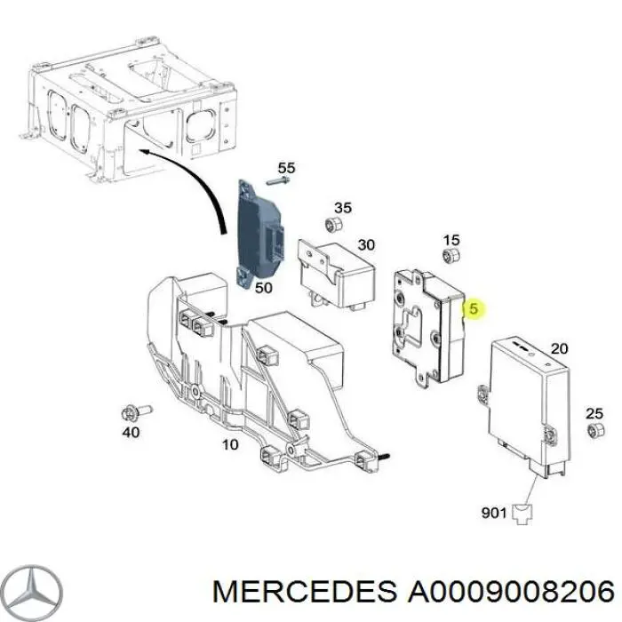  Mercedes A0009008206 precio, desde 129,23 EUR