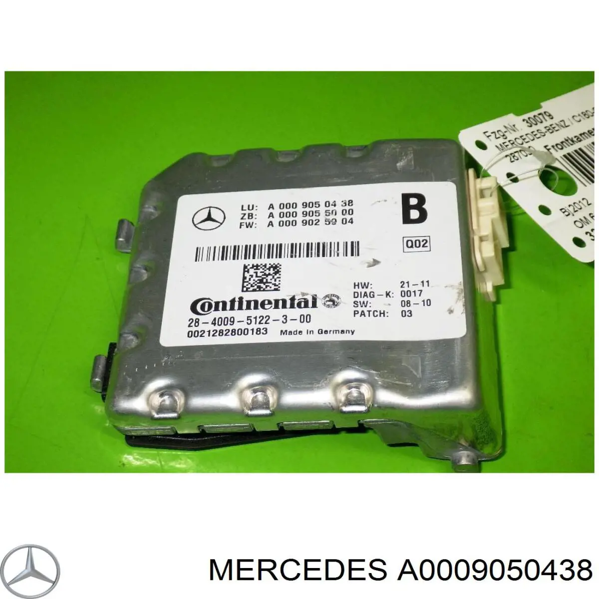 Comprar A0009050438 Mercedes Módulo de control de cámara