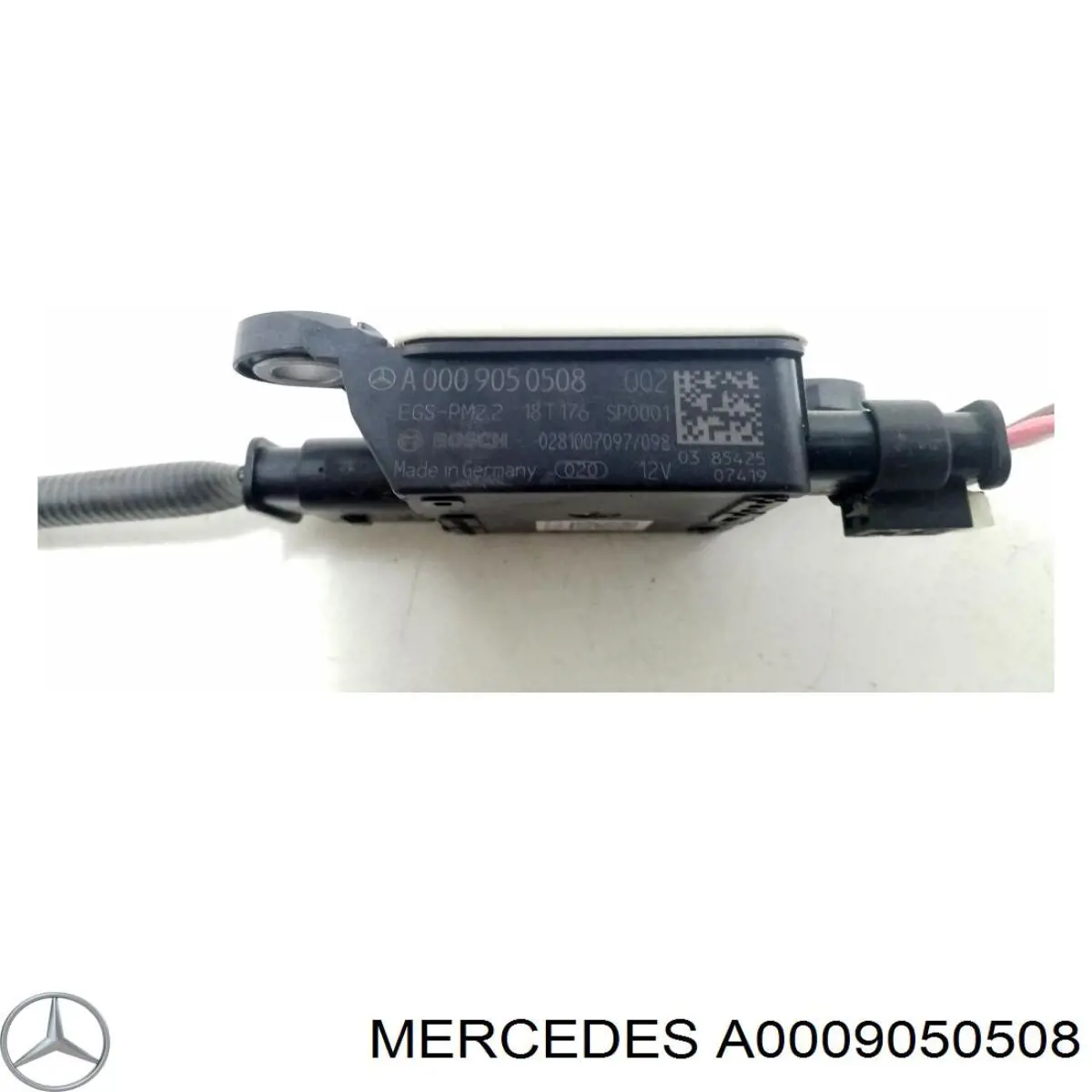 Sensor de temperatura, gas de escape, Filtro hollín/partículas para Mercedes A (V177)