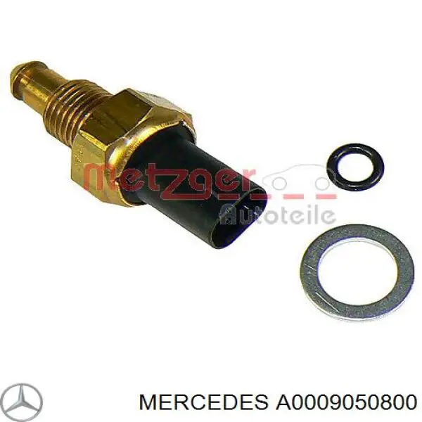 Sensor, temperatura combustible MERCEDES A0009050800