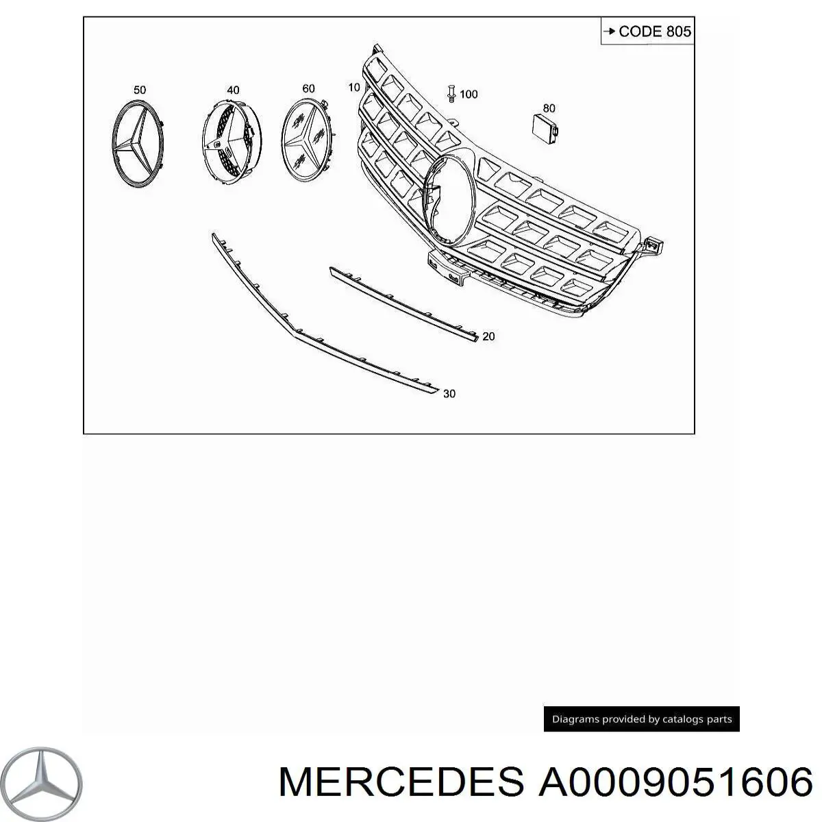 A0009051606 Mercedes