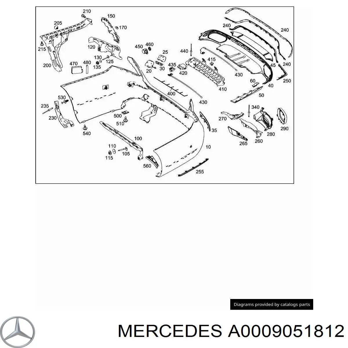 A0009051812 Mercedes