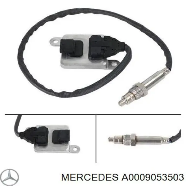 Sensor de óxidos de nitrógeno NOx trasero Mercedes A0009053503