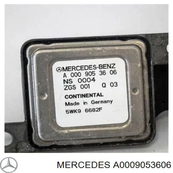Sensor de óxidos de nitrógeno NOx delantero Mercedes A0009053606 precio, desde 254,66 EUR