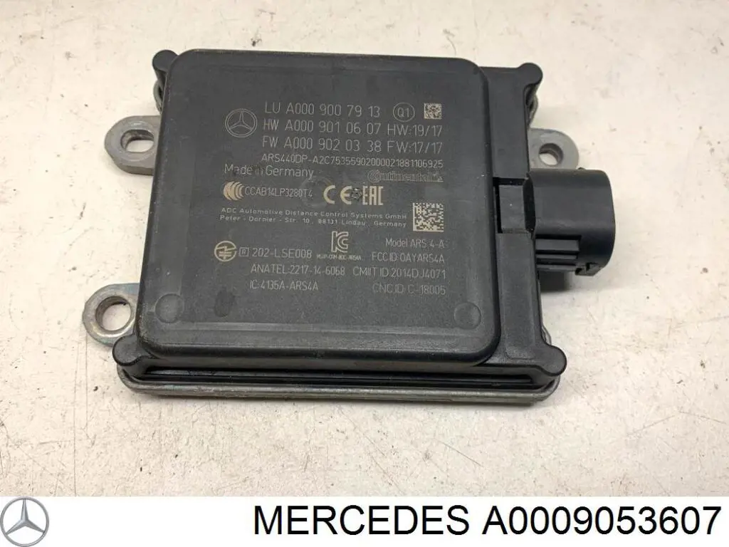 A0009053607 Mercedes sensor de distancia por radar