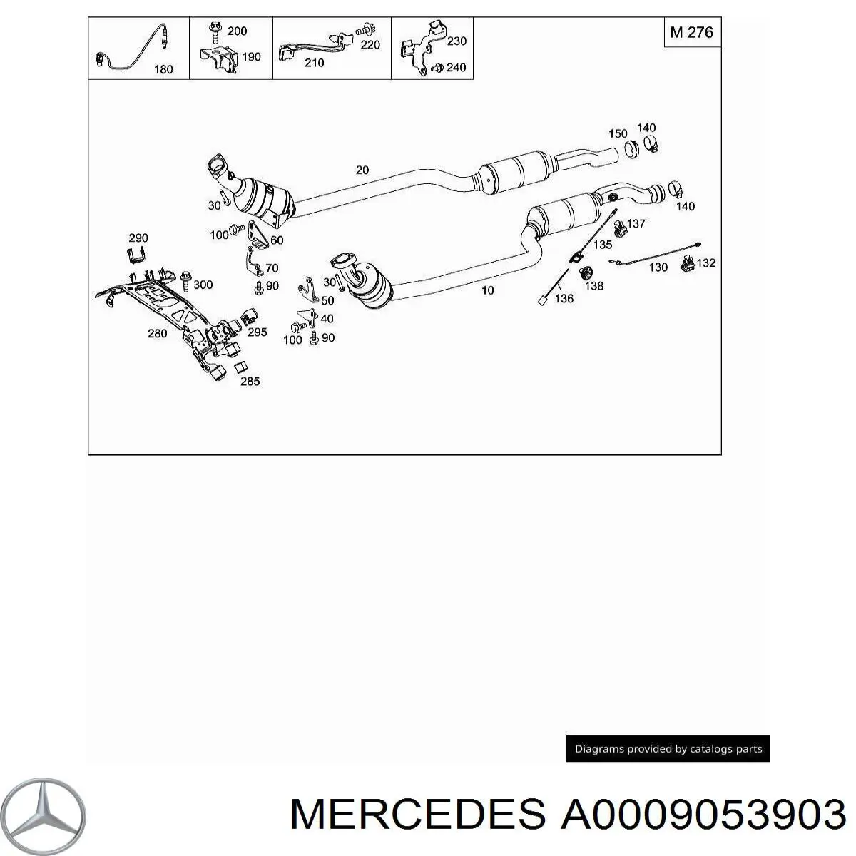 A0009053903 Mercedes