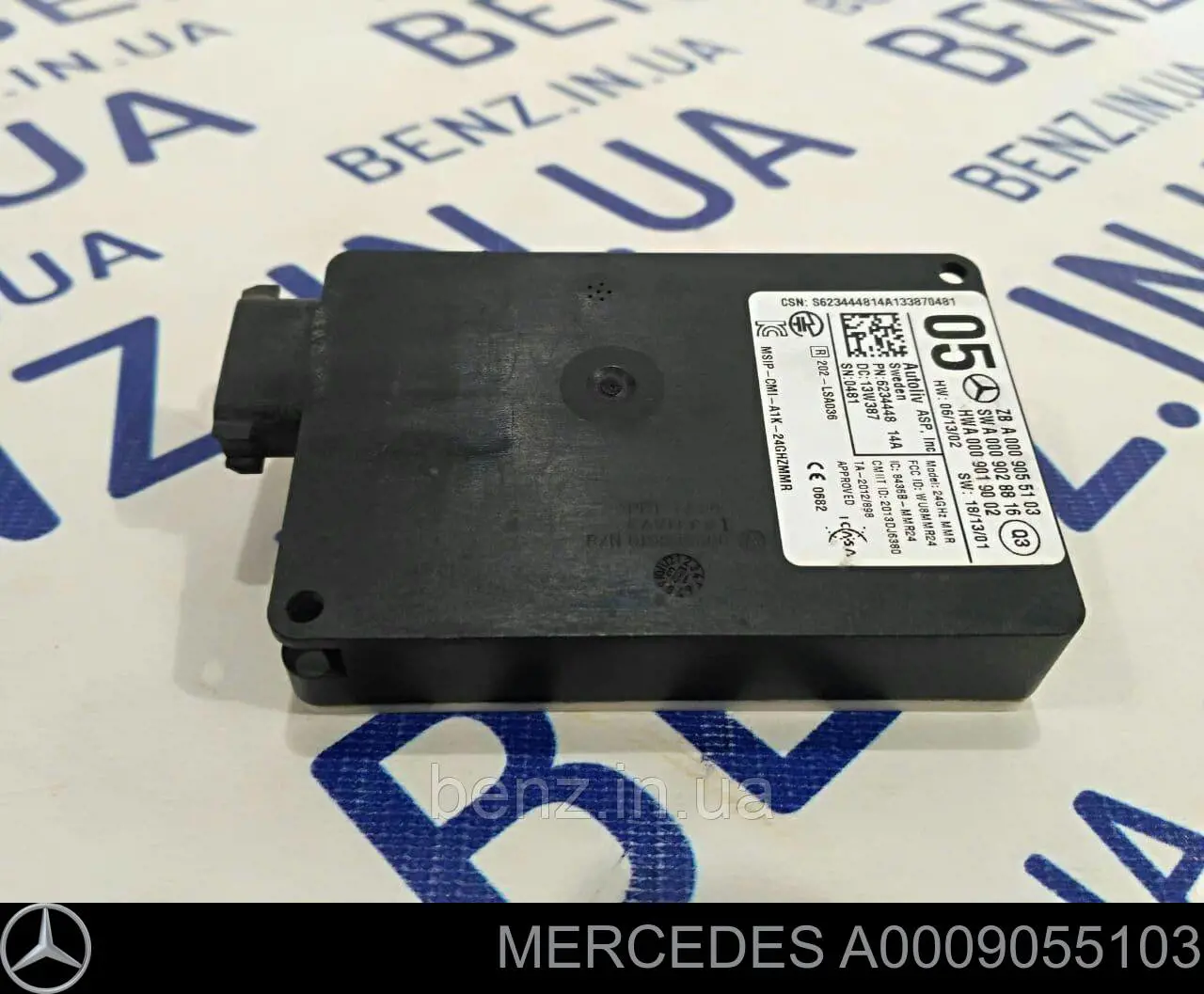 Sensor de distancia por radar Mercedes A0009055103 precio, desde 158,27 EUR