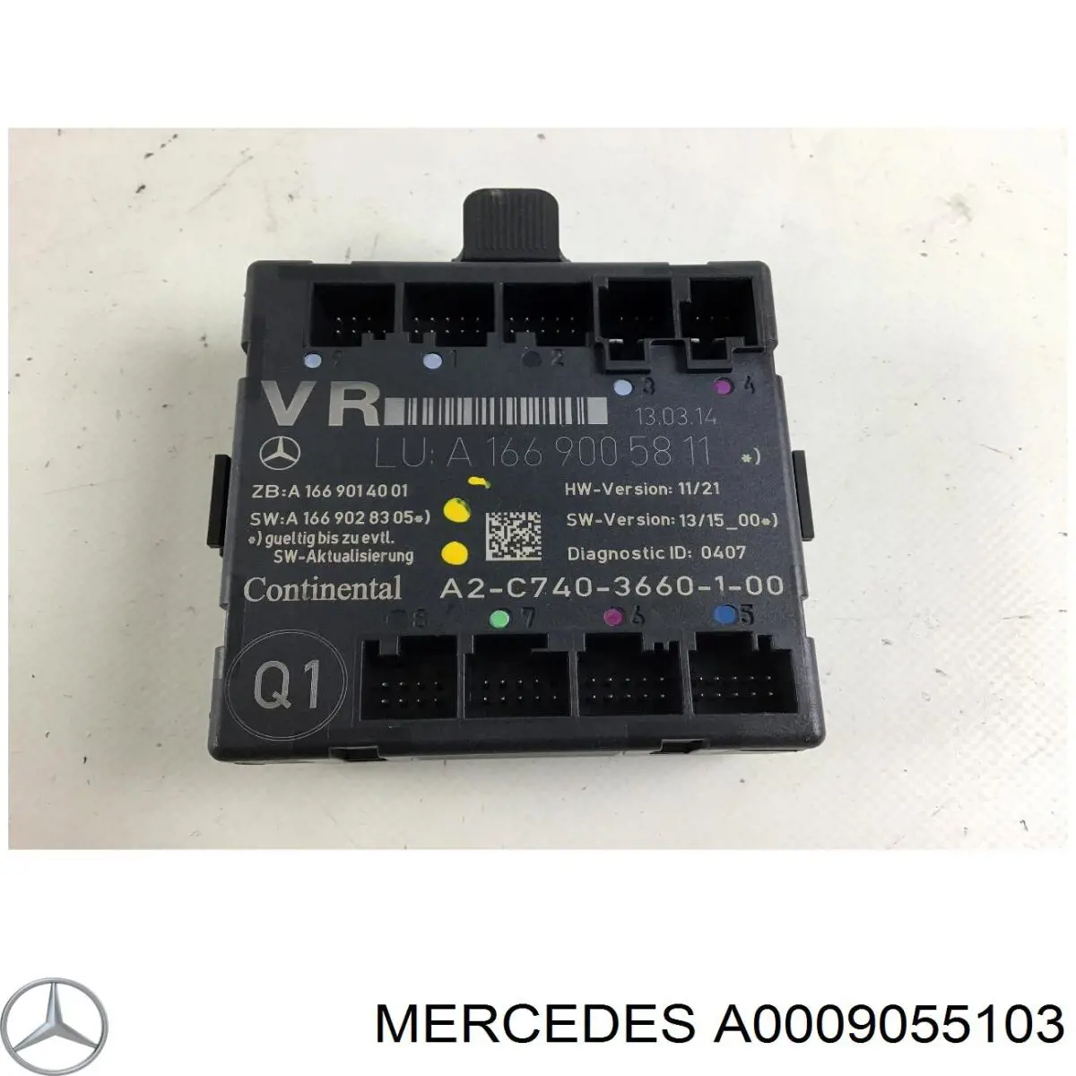 0009050410 Mercedes sensor de distancia por radar