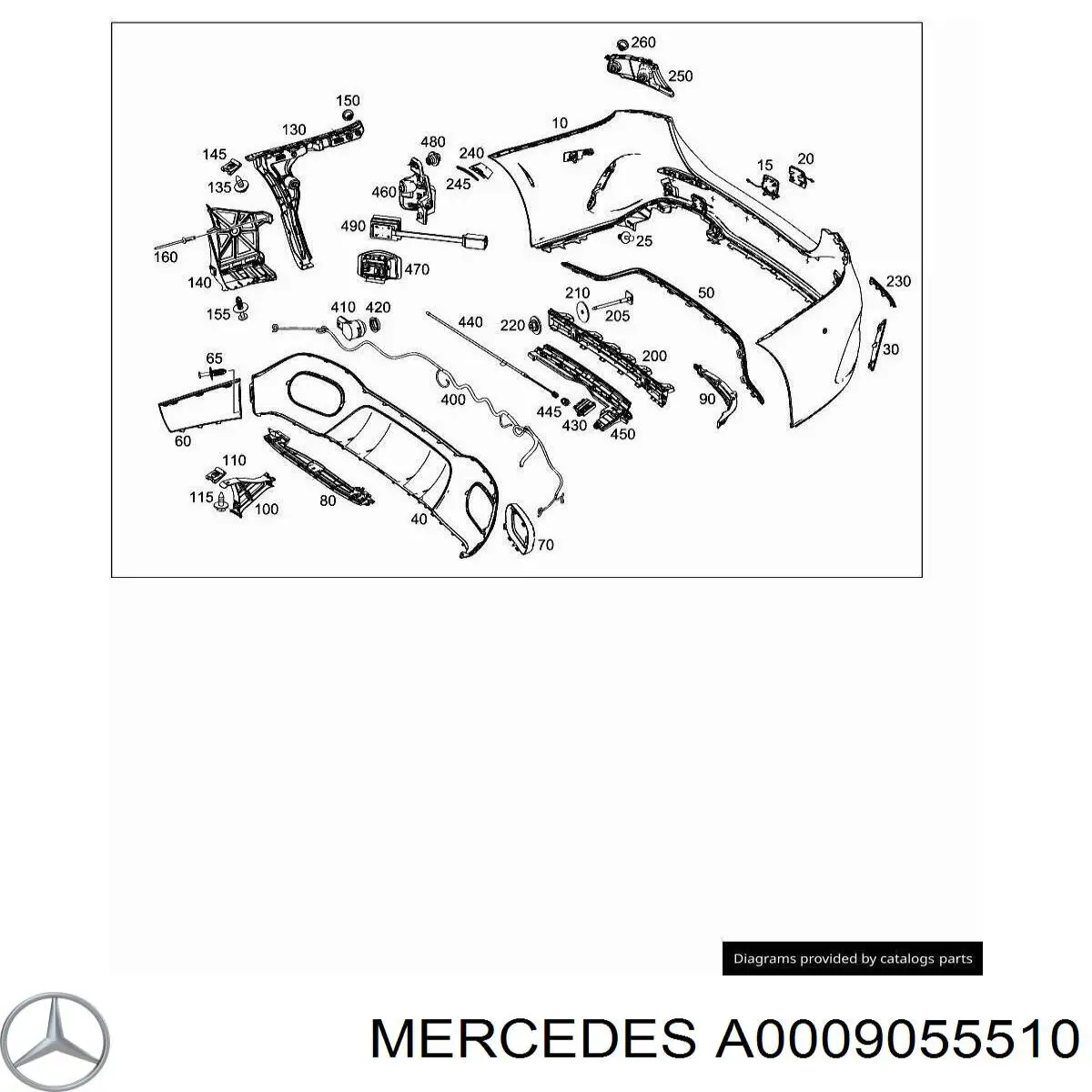 A0009055510 Mercedes