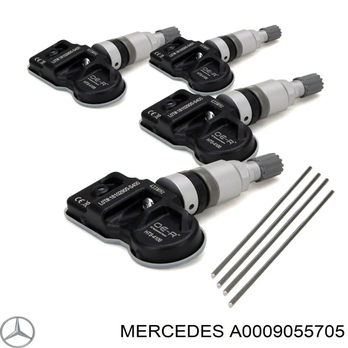 A0009055705 Mercedes sensor de presion de neumaticos