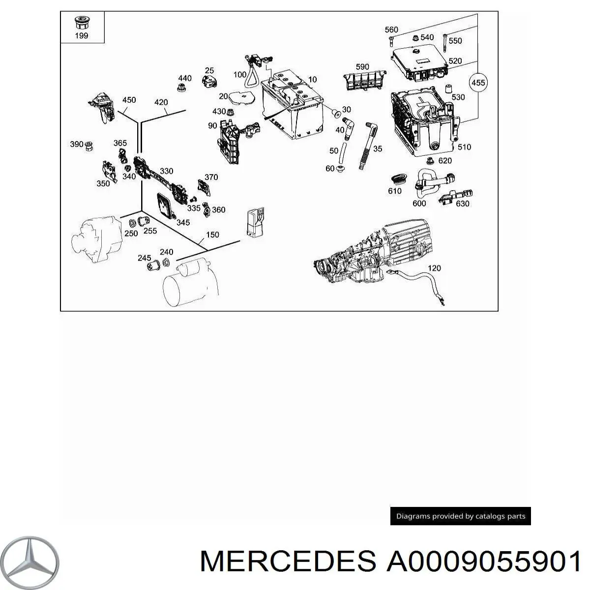 A0009056407 Mercedes 