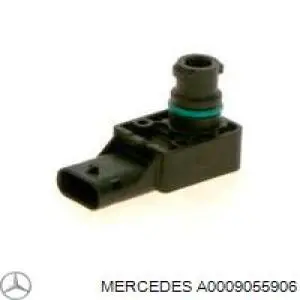 Sensor de presion de carga (inyeccion de aire turbina) para Mercedes CLA (X117)