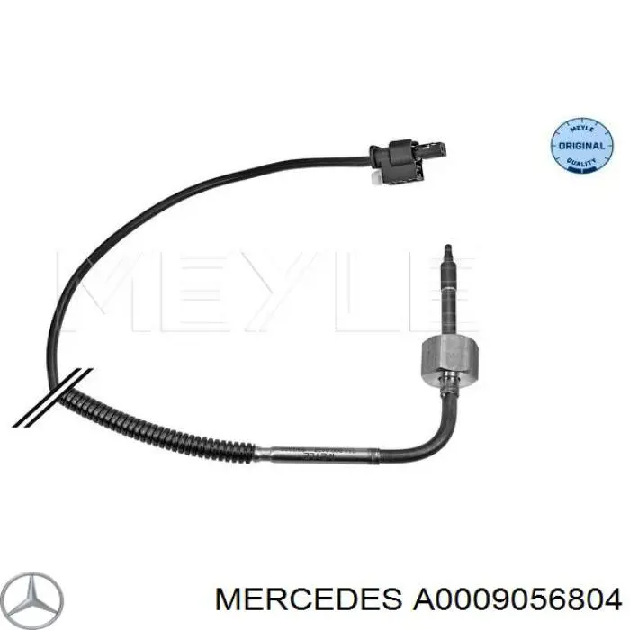 A0009056804 Mercedes sensor de temperatura, gas de escape, antes de catalizador