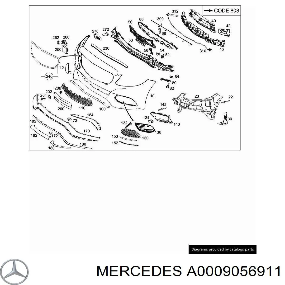 A0009056911 Mercedes