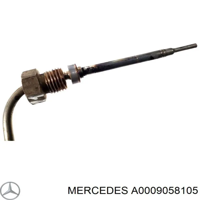 0009057705 Mercedes Sensor de temperatura de gases de escape en catalizador