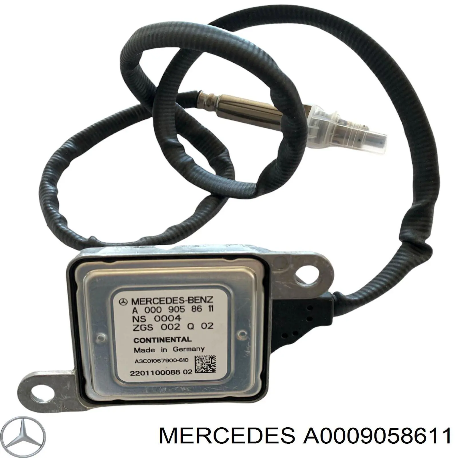 Sensor de óxidos de nitrógeno NOx Mercedes A0009058611 precio, desde 162,31 EUR