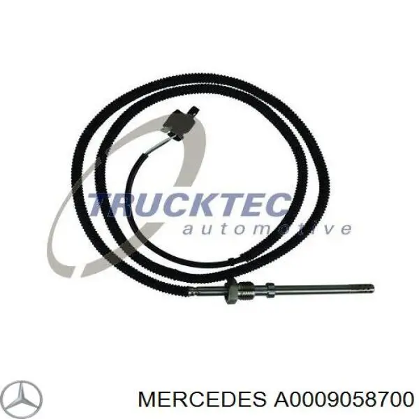 A0009058700 Mercedes sensor de temperatura, gas de escape, en catalizador