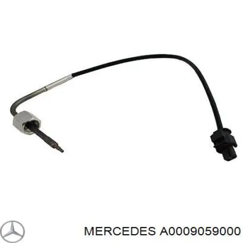 Sensor de temperatura, gas de escape, antes de Filtro hollín/partículas para Mercedes CLS (C219)