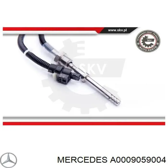 Comprar A0009059004 Mercedes Sensor de temperatura de gases de escape después del catalizador