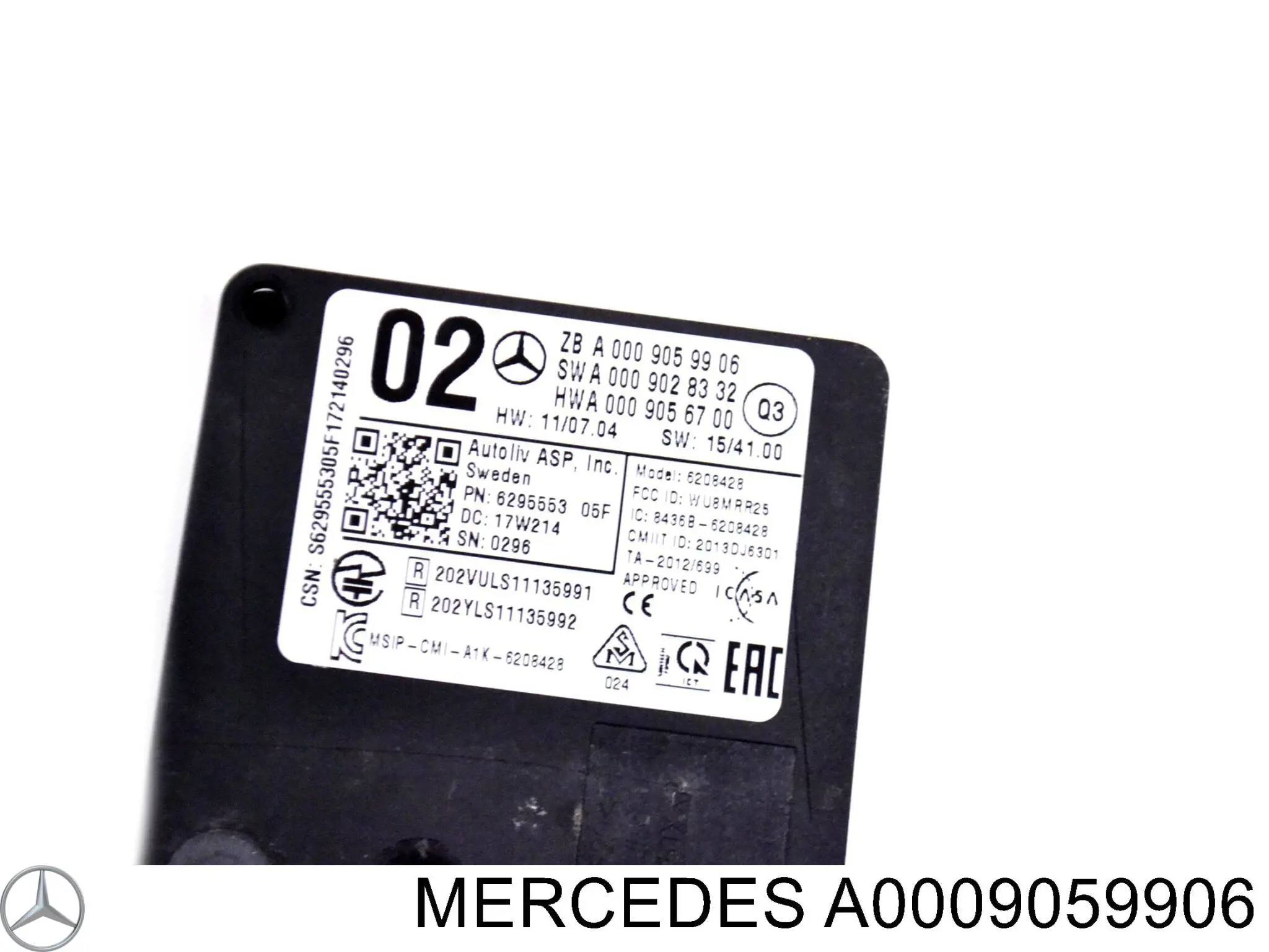 Sensor de distancia por radar Mercedes A0009059906 precio, desde 722,38 EUR