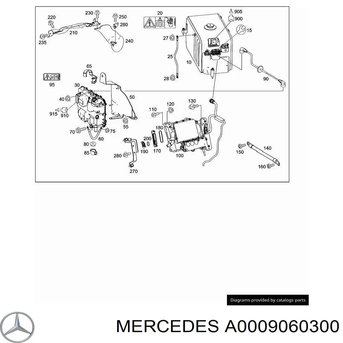 A000906400180 Mercedes inversor de potencia