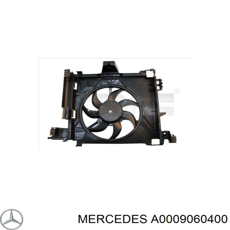 Ventilador, refrigeración motor Mercedes A0009060400 precio, desde 94,31 EUR