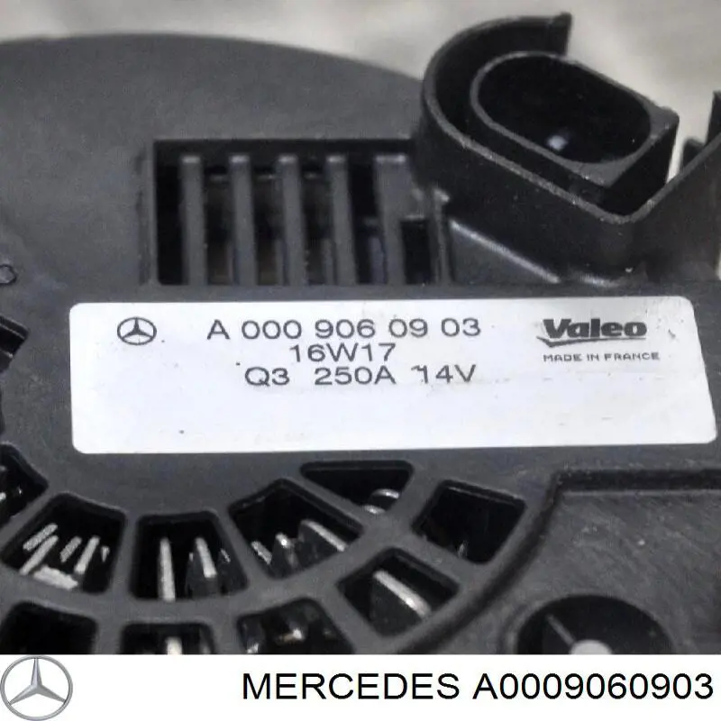 0009060903 Mercedes alternador