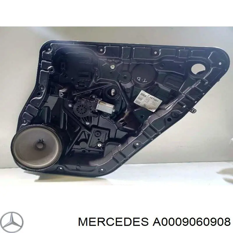 0009060908 Mercedes motor eléctrico, elevalunas, puerta trasera derecha