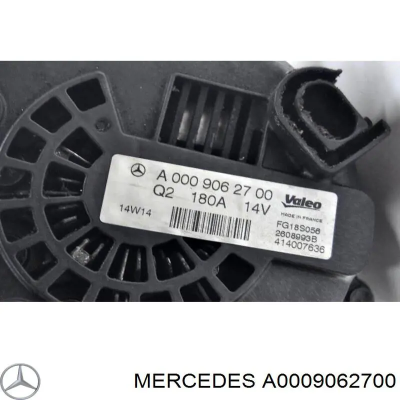 Generador Mercedes A0009062700