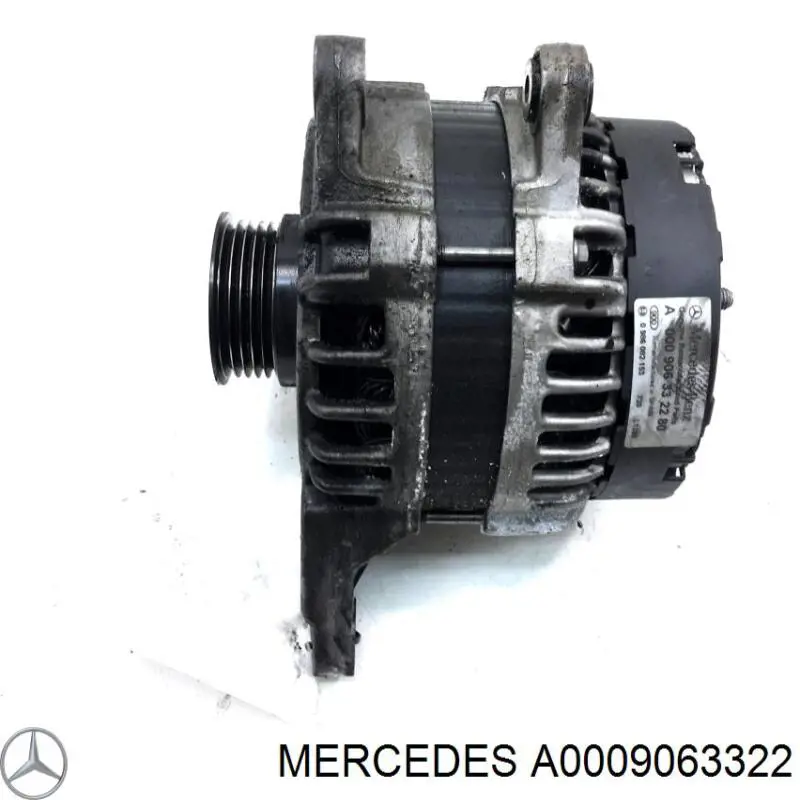 Alternador MERCEDES A0009063322