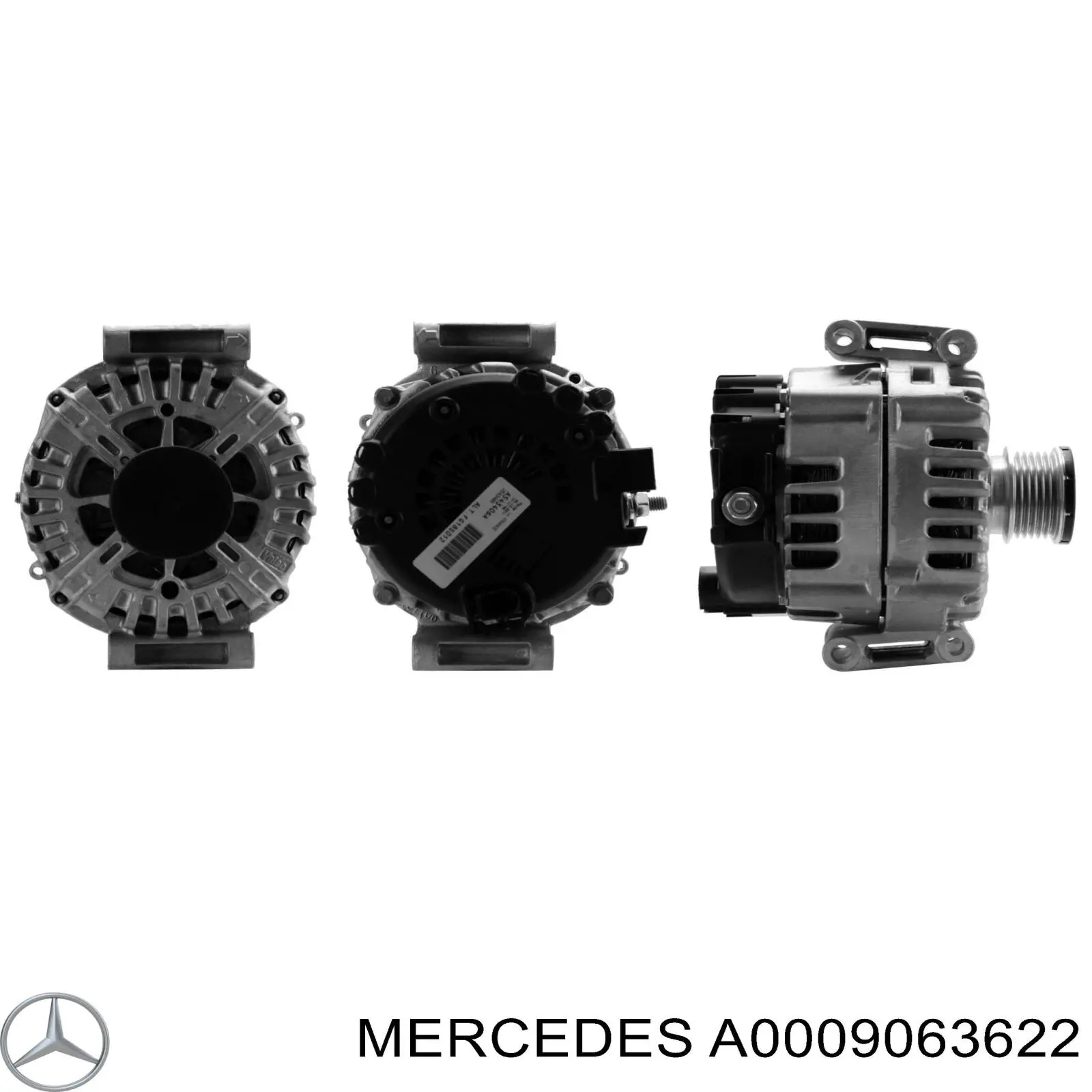 A0009063622 Mercedes alternador