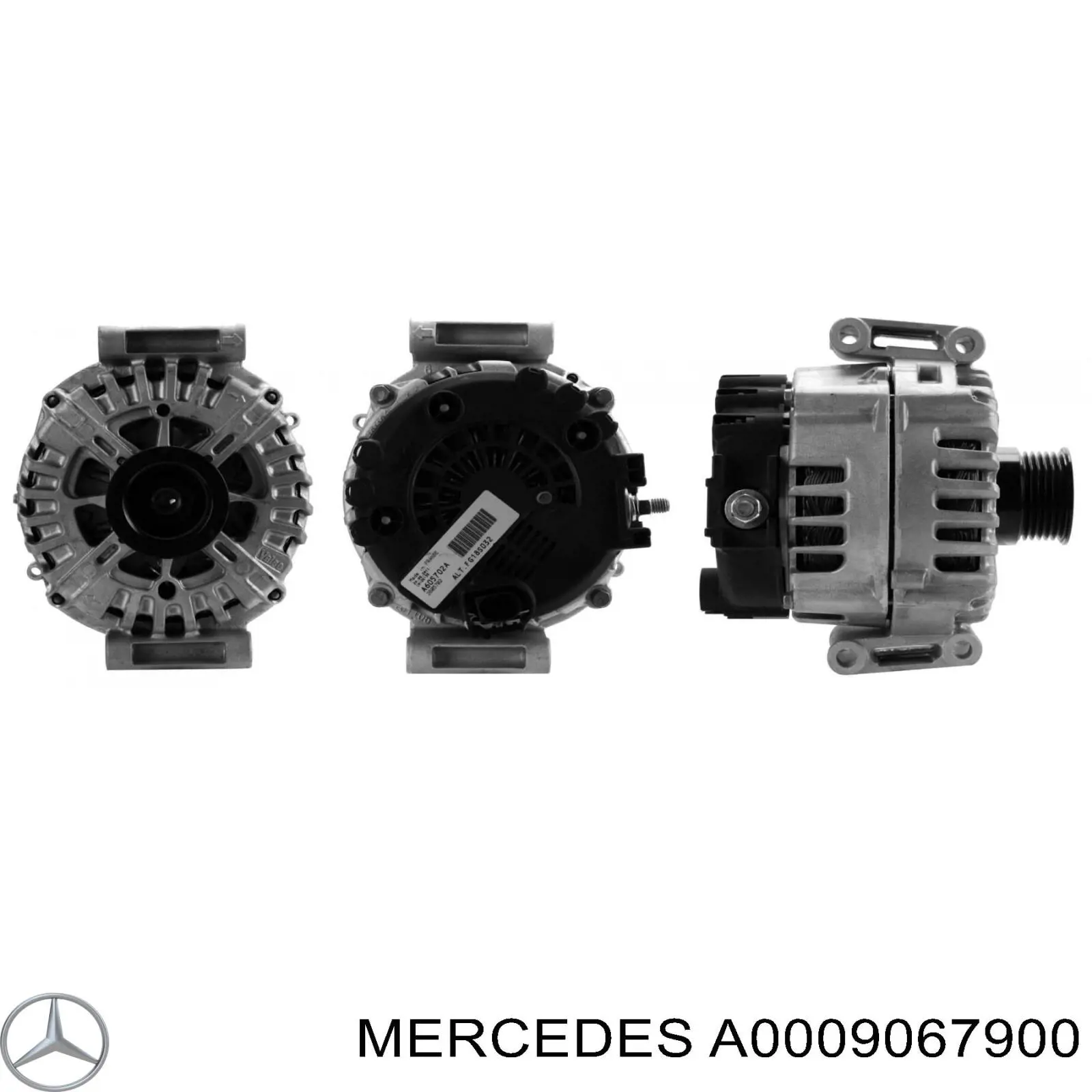 A0009067900 Mercedes alternador