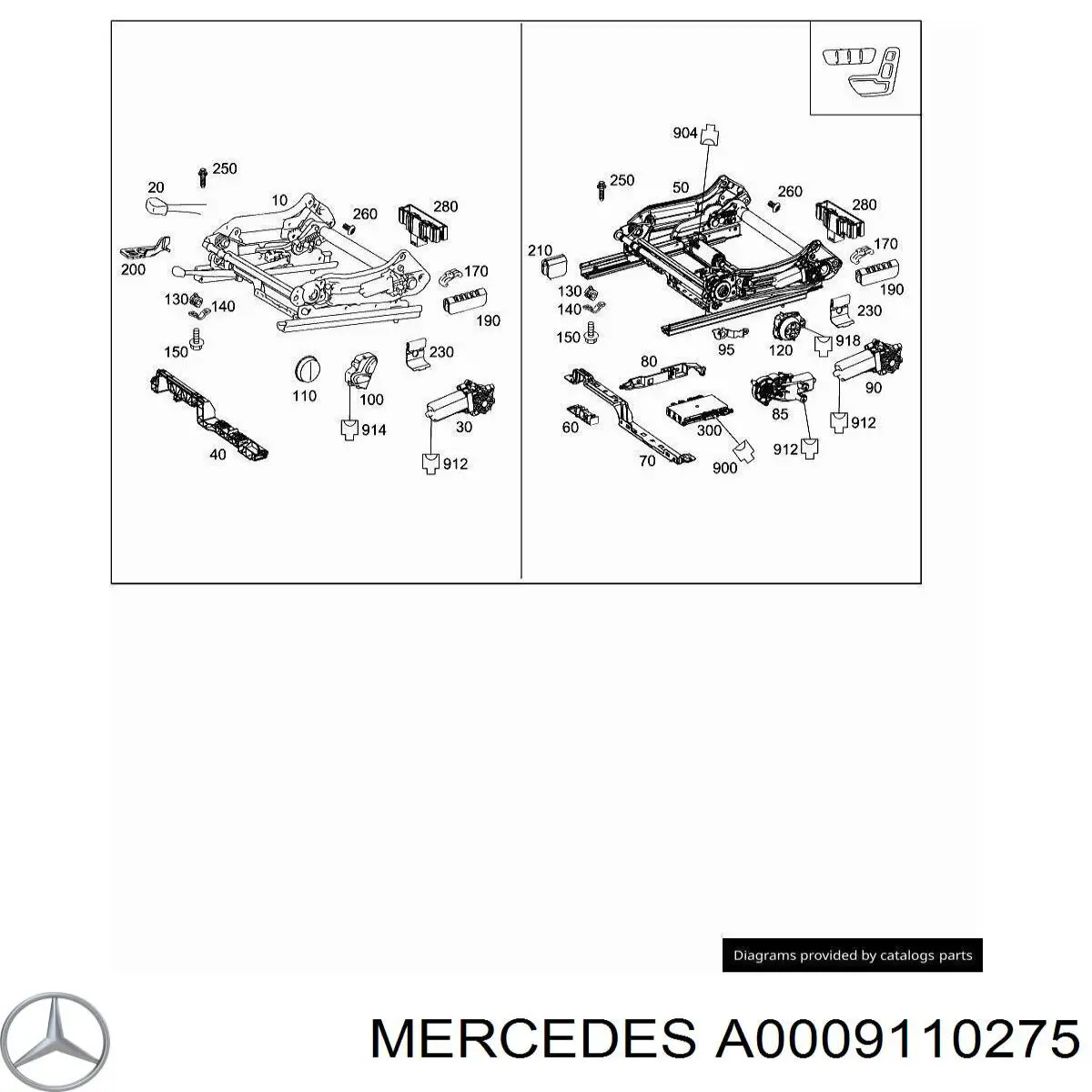 A0009110275 Mercedes