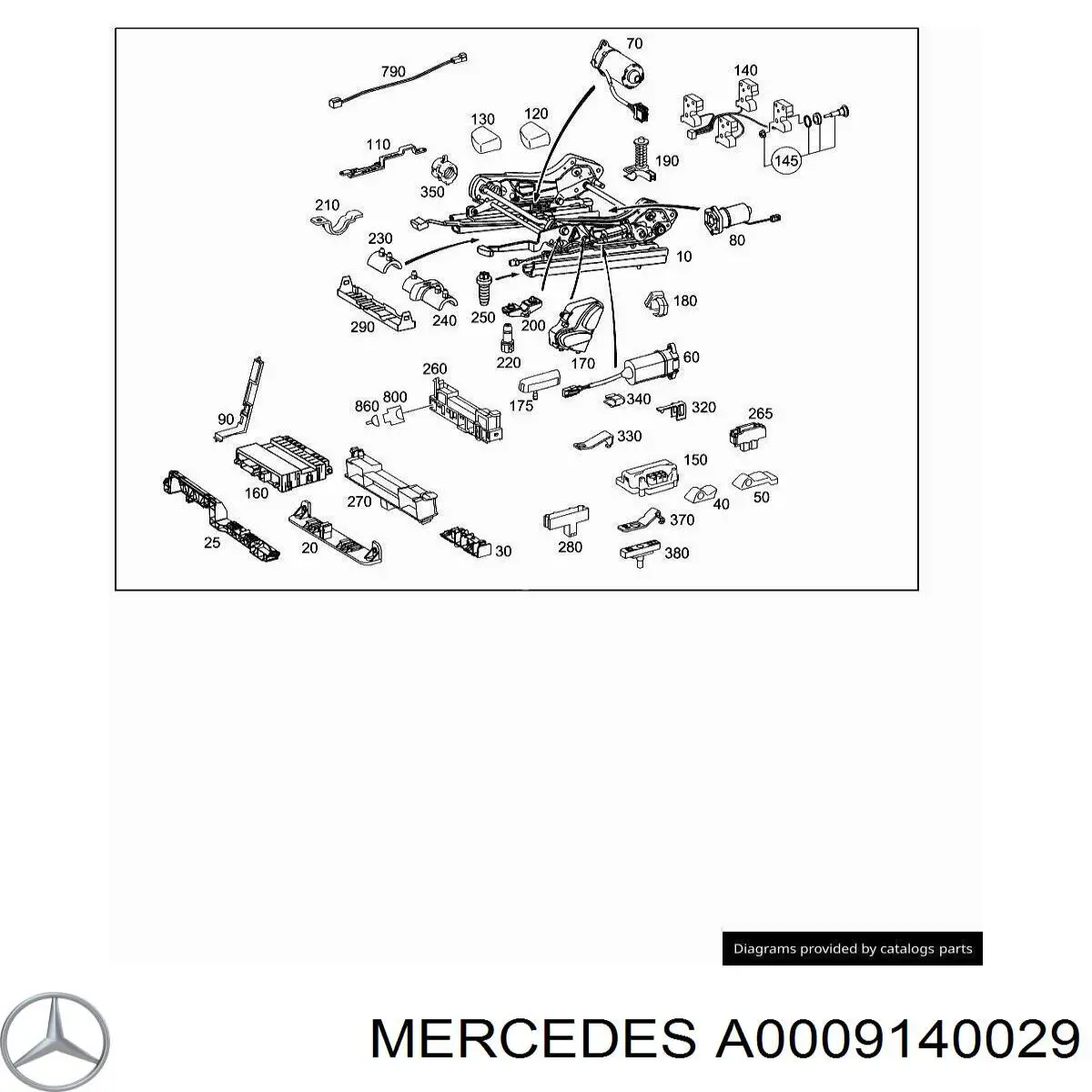 A0009140029 Mercedes