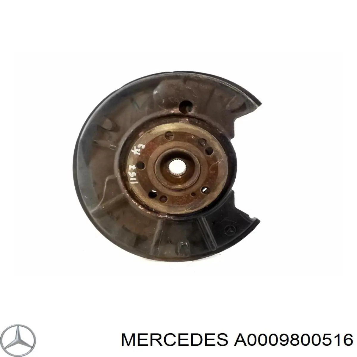 A0009800516 Mercedes cojinete de rueda delantero/trasero