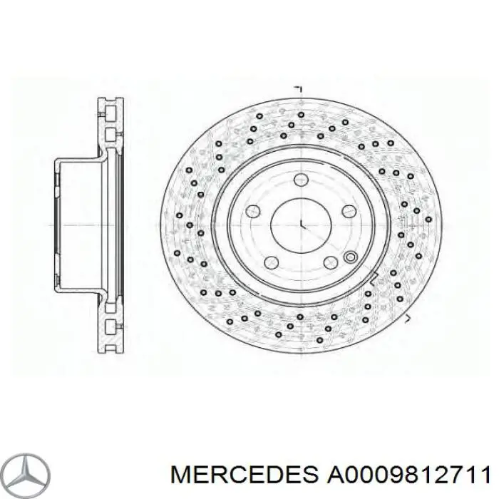 A0009812711 Mercedes