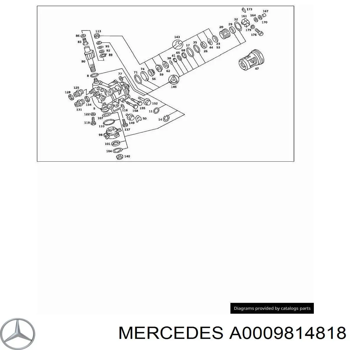 A0009814818 Mercedes 