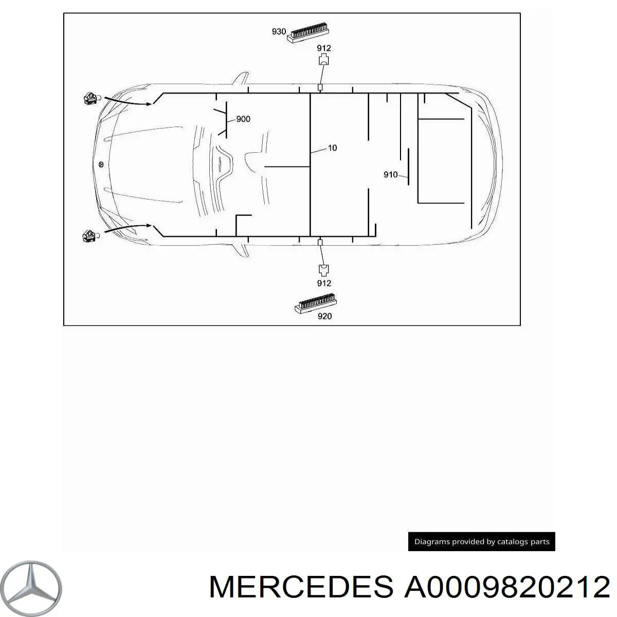  Mercedes A0009820212 precio, desde 39,20 EUR